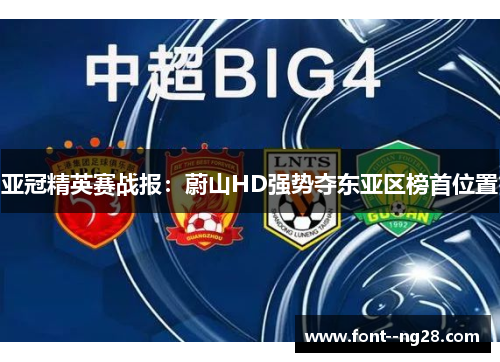 亚冠精英赛战报:蔚山HD强势夺东亚区榜首位置 亚冠精英赛战报:蔚山HD强势夺东亚区榜首位置